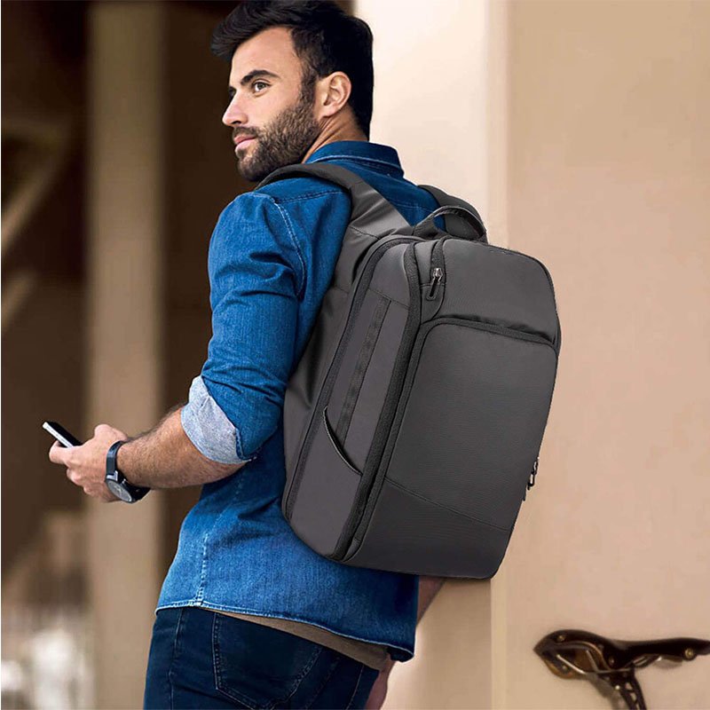 Travel Laptop Backpack for Men Business Laptop Backpacks with USB Charging Port Water Resistant College School Computer Bag pack