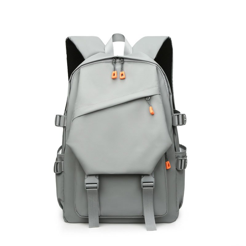 Durable Waterproof Large Capacity USB Charging Laptop Backpack Men University Students Travel Business Computer PU Unisex