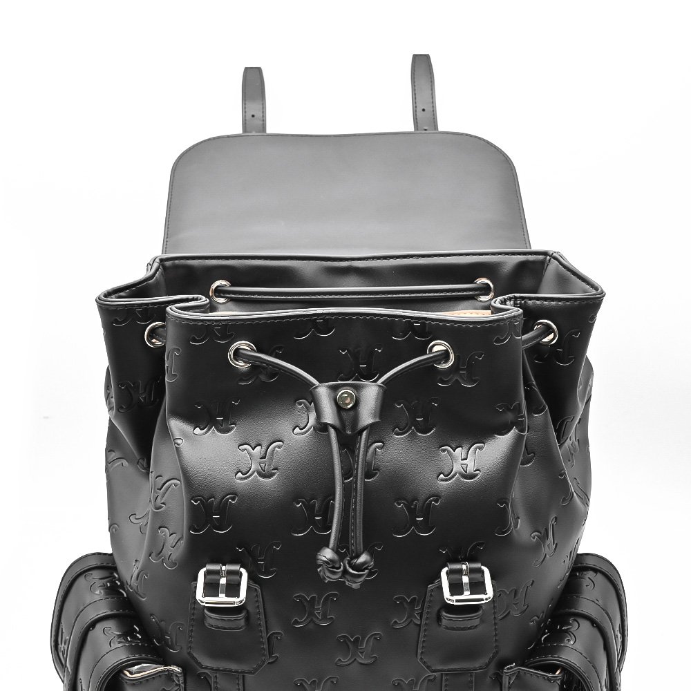 Custom Wholesale Vagen Leather Waterproof Computer Book Bag Men's Backpack