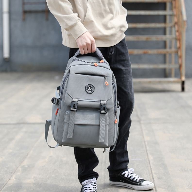 Custom logo oxford college student new designer waterproof cheap fashion cool travel student school laptop backpack for teens