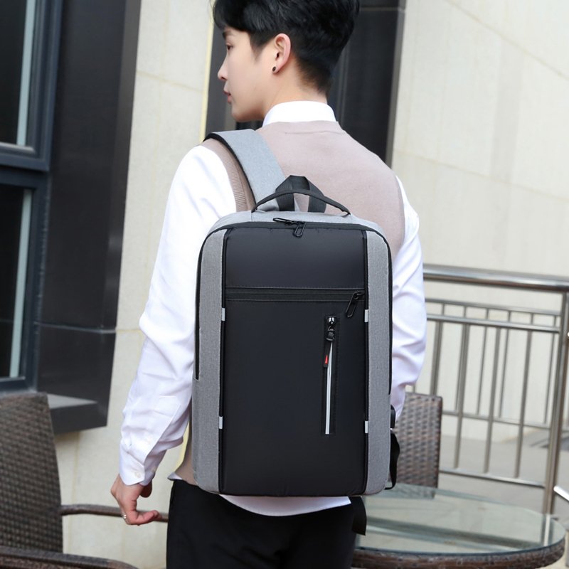 Factory Custom Waterproof USB Backpack For Business Men And Women Large Capacity Multi-compartment Computer Backpack