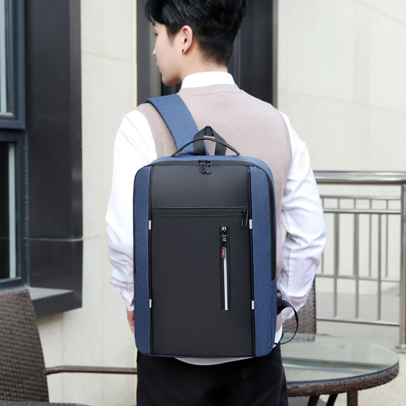 Factory Custom Waterproof USB Backpack For Business Men And Women Large Capacity Multi-compartment Computer Backpack