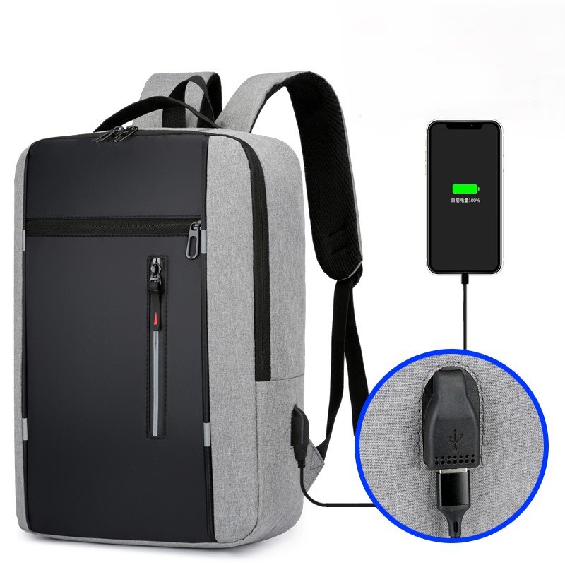 Factory Custom Waterproof USB Backpack For Business Men And Women Large Capacity Multi-compartment Computer Backpack