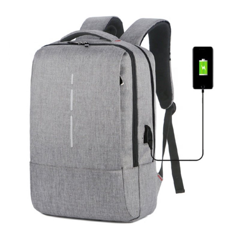 Office Laptops Back Pack Mens Business Notebook Computer Bags Cases Waterproof Laptop Backpacks With USB Charging Port