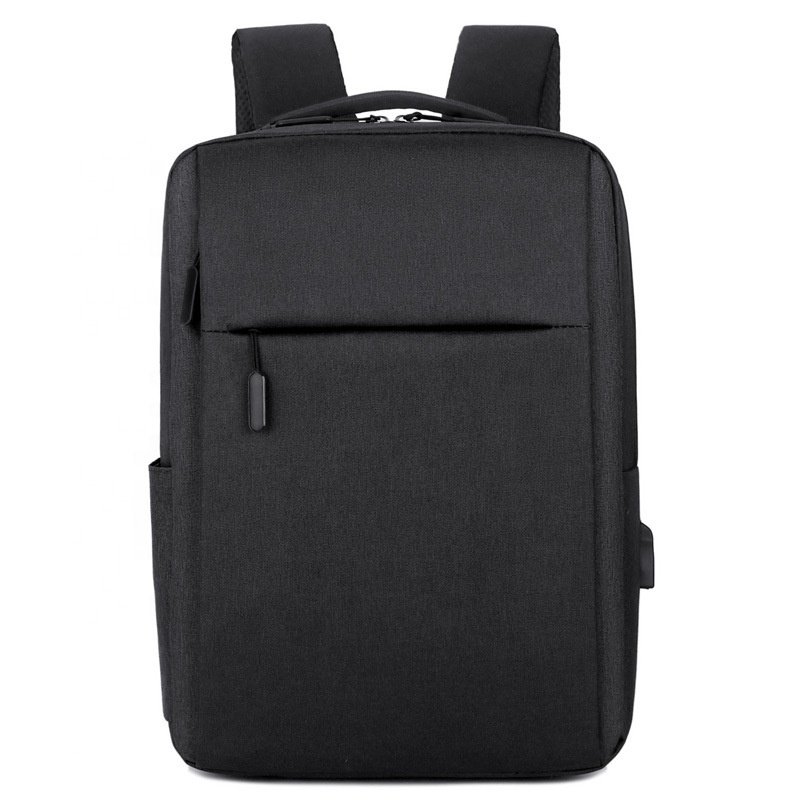 Middle Yellow Wholesale OEM Waterproof Custom Logo Polyester Business Laptop Backpacks for Men