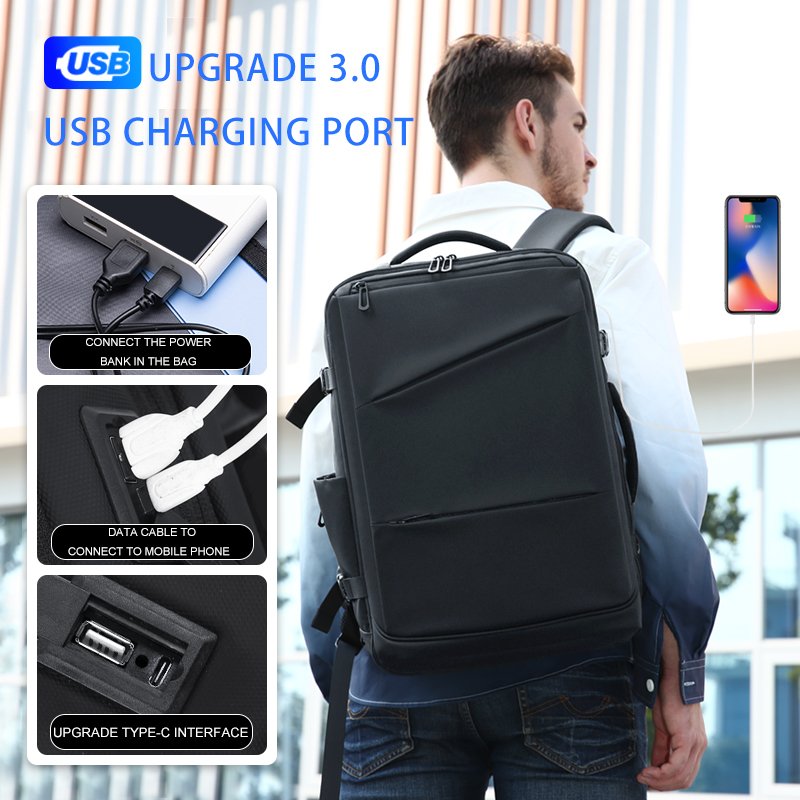 FENRUIEN Men's casual other sports bags high capacity waterproof laptop backpack travel fashion bag with multi-compartment