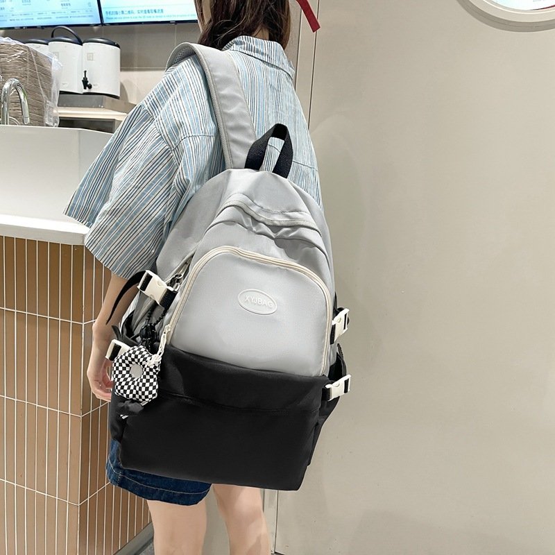 KBW310 New Junior High School Students High Capacity Lightweight Backpack High Quality Simple and Versatile Shoulder Bag