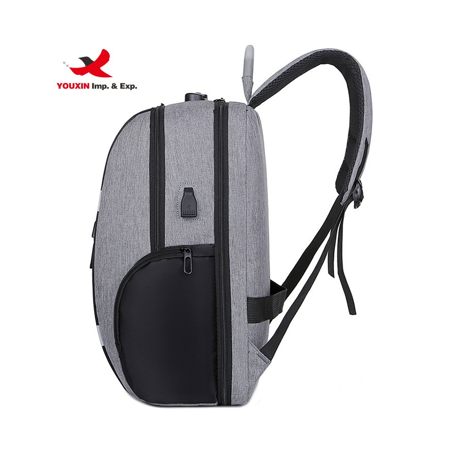 Hot Selling Business Office Laptop Day Pack Multifunctional Laptop Backpack with USB Charger Port
