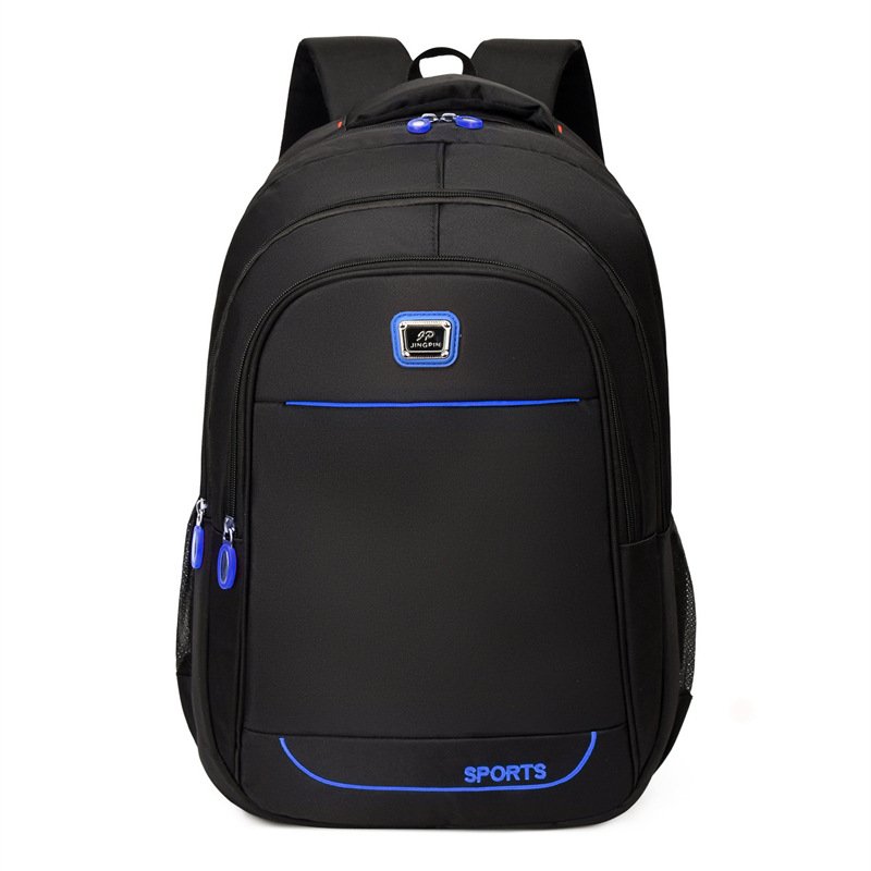 Leisure backpack new recycled high-capacity Oxford cloth business bag short distance outdoor travel computer student backpack