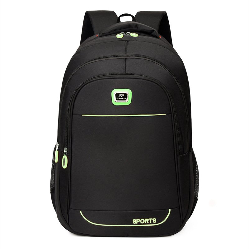 Leisure backpack new recycled high-capacity Oxford cloth business bag short distance outdoor travel computer student backpack