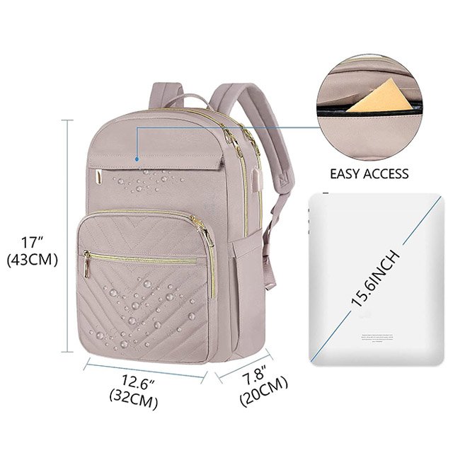 BSCI custom ultra thin zipper casual sports promotional laptop backpack light weight bag