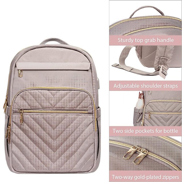 BSCI custom ultra thin zipper casual sports promotional laptop backpack light weight bag