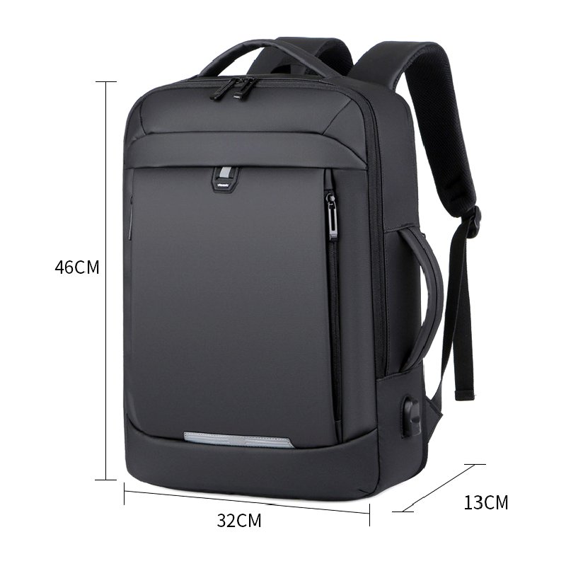 New Wholesale Men's Fashion Bag Travel Waterproof Backpack Business Computer Laptop Backpacks