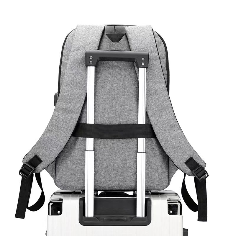 Oxford leather laptop backpacks unisex ecombos nylon laptop bag backpack for laptop