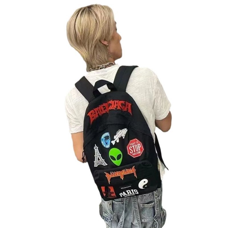 Sh2502 Badge College Boy Custom Logo Casual Laptop Backpacks Business Bulk Kid Waterproof Travel for Men Teen School Backpack