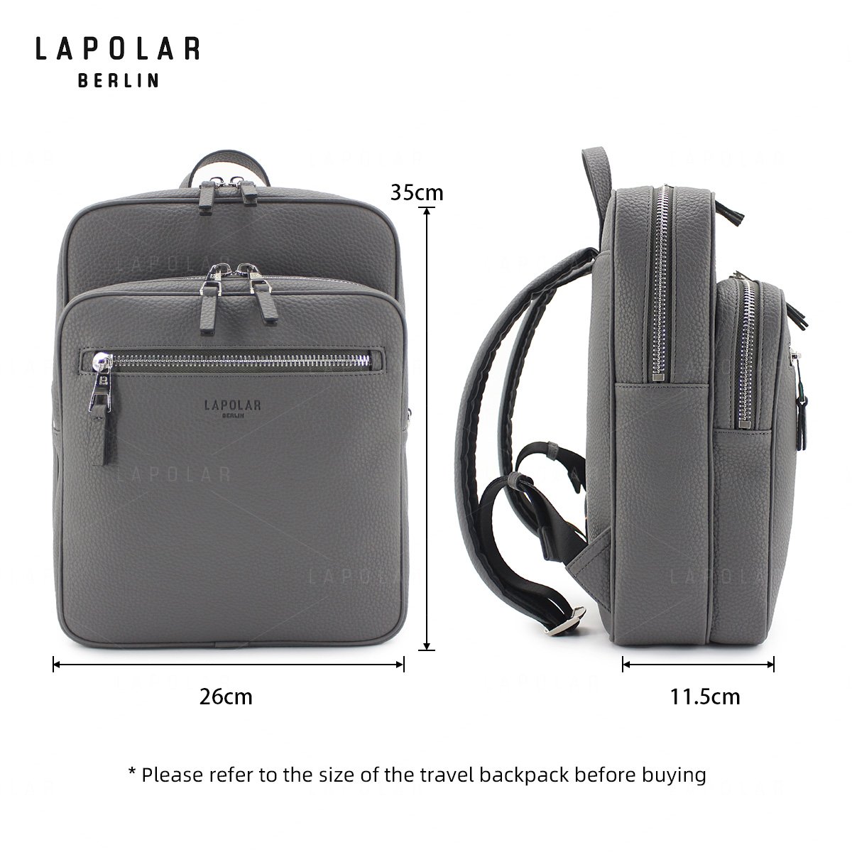 LAPOLAR High Quality Multi-function School Bags Men's Laptop Backpack Large Capacity Travel Waterproof Backpacks