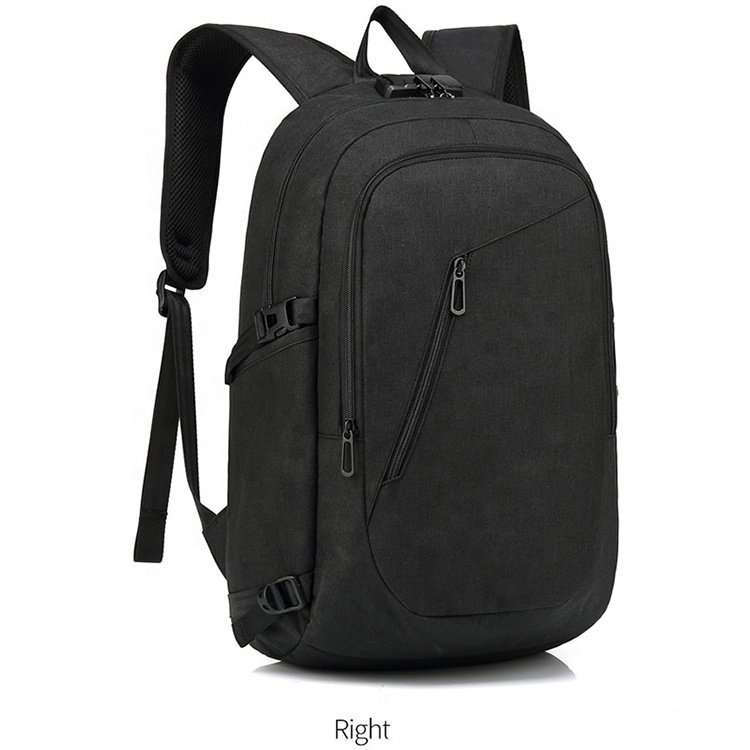 Hot Sale Factory Quality Oxford USB Charging Anti Theft Laptop Backpack Fashionable Stylish Travel School Use Convenient Strap
