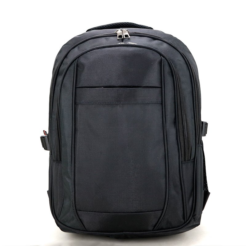 Waterproof black school university anti theft smart USB 17 inch computer men travel laptop backpack bag with usb charger
