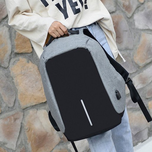 2023 New Design Shoulder Large Capacity Anti-theft Commerce Traveling USB Laptop Backpacks