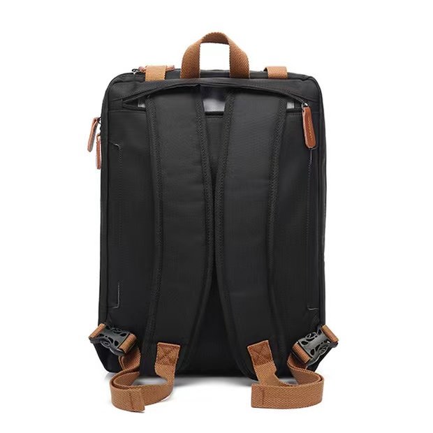 Hot selling multi pockets business travel waterproof nylon large capacity OEM portable shoulder tote laptop men bag backpack
