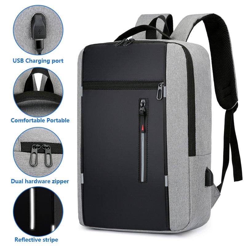 New Design Retreat Smart College Waterproof Travel Business Conference Usb Smellproof Bagpack laptop Back Bag Pack backpack