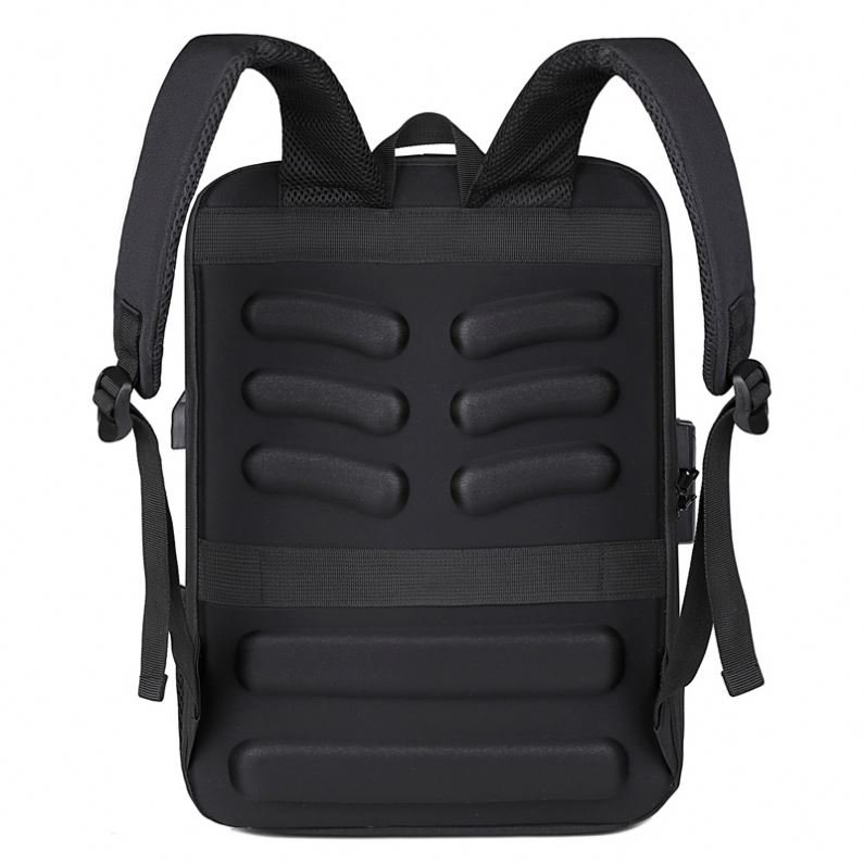 Business Backpacks For Men Customized Logo Waterproof Hard Shell Laptop Bag For Male with USB Port