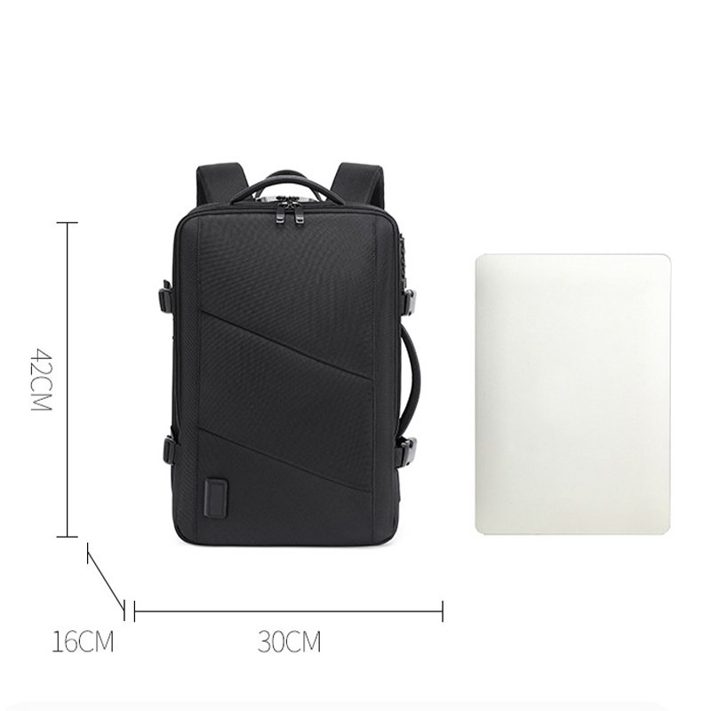 Laptop Computer Bag Traveling Backpack New Arrival Large Capacity Travel Usb Anti Theft Business for Men Polyester Unisex Oxford