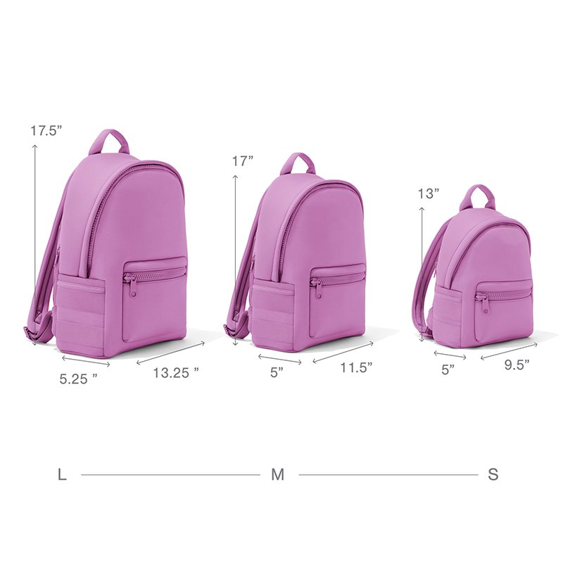 Custom Pink Series Neoprene bags Waterproof Weekend Gym bag laptop backpack Fashion Women's Backpack