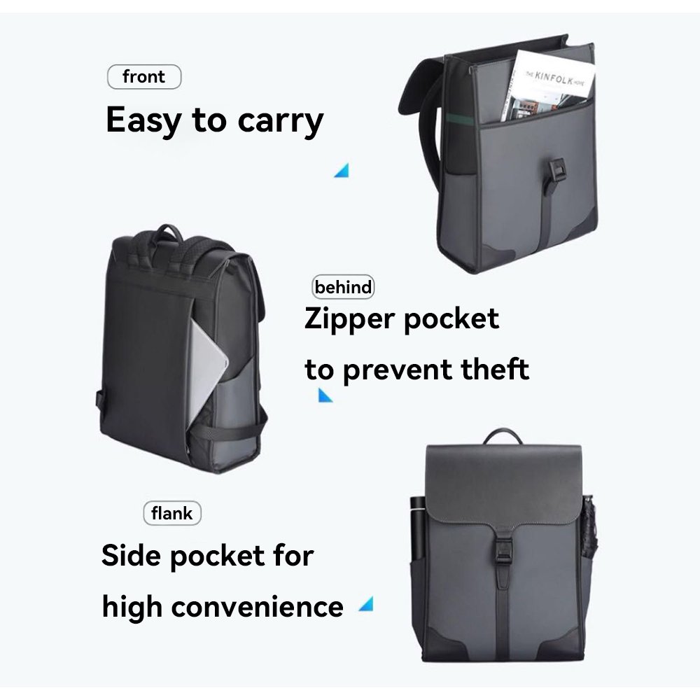 BSCI Custom Business Elite Water Resistant Notebook Computer Bag Laptop Backpacks for Men