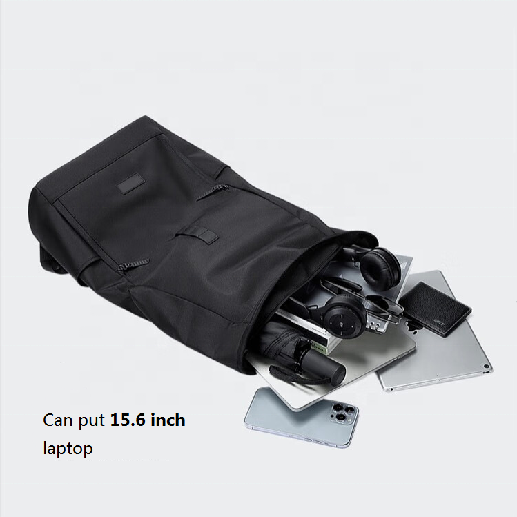 Waterproof oxford fabric backpack custom outdoor casual roll-top backpack with laptop compartment