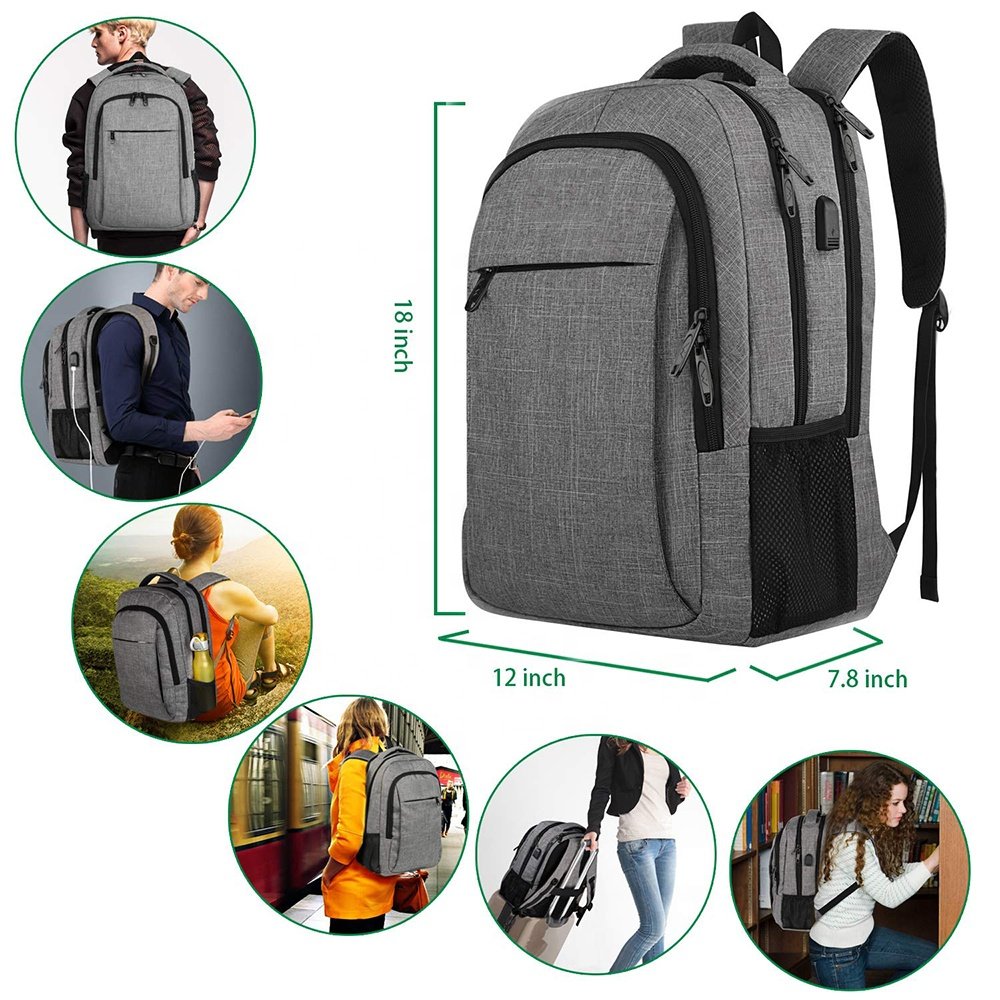 OEM ODM factory Twinkle 2024 custom Anti Theft Waterproof USB Laptop Backpack