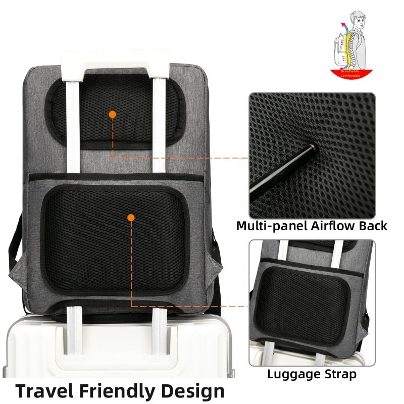 High Quality 16 '' Computer Back Pack Travel Business College Large Beg Bag Laptop Backpack For Man