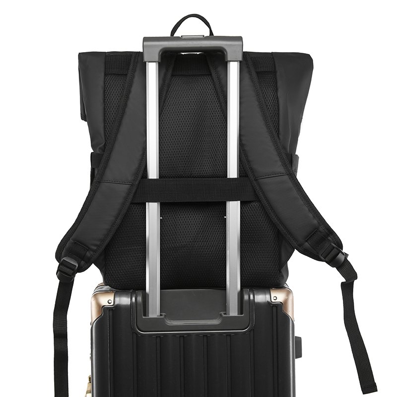 Wholesale High Quality waterproof unisex Expandable computer shoulder bags travel casual Custom Logo Laptop backpacks for men