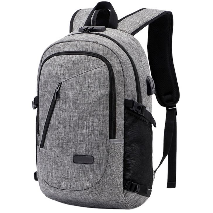 Laptop Backpack for Travel, 15.6 in Anti-Theft Business College School Bookbag for Men Women with USB Charging Port & Lock