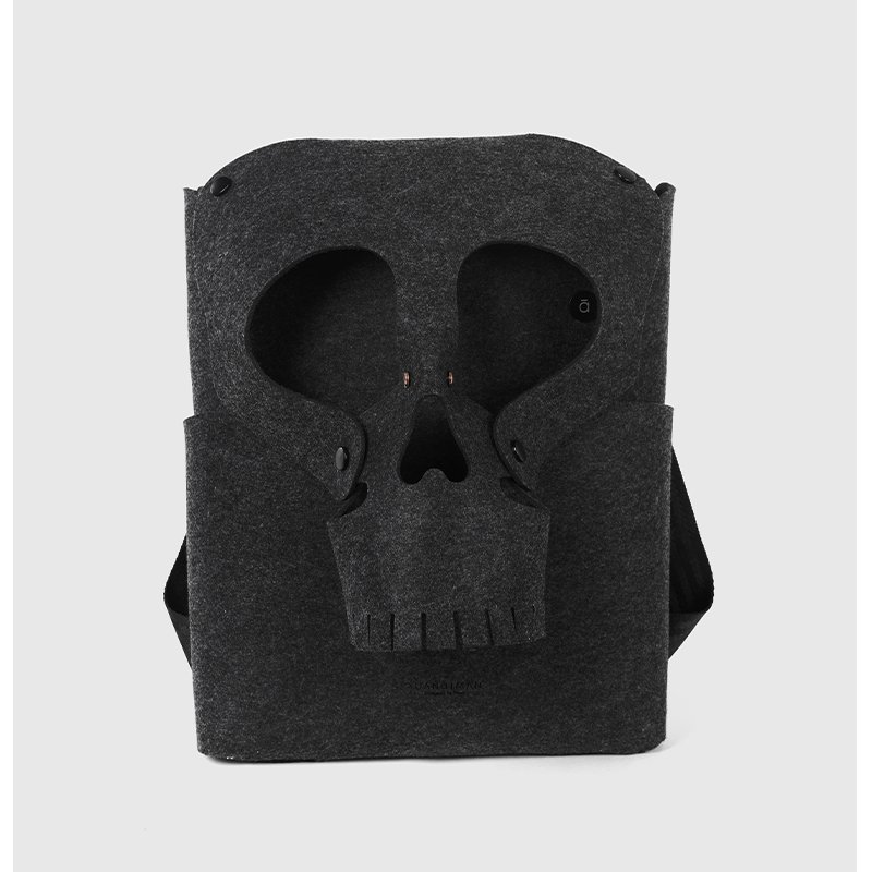 New Arrival Innovative Skeleton Design in Felt Fabric Style ODM Supply laptop Backpack