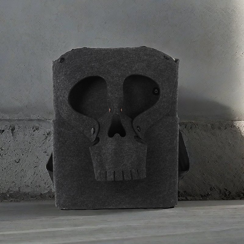 New Arrival Innovative Skeleton Design in Felt Fabric Style ODM Supply laptop Backpack