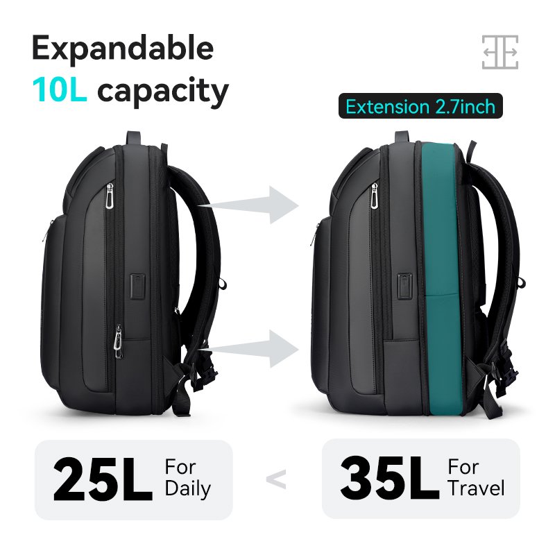 Mark Ryden Factory hot sale laptop bag business trip backpack large capacity shoulder bag G1_MR9808-B