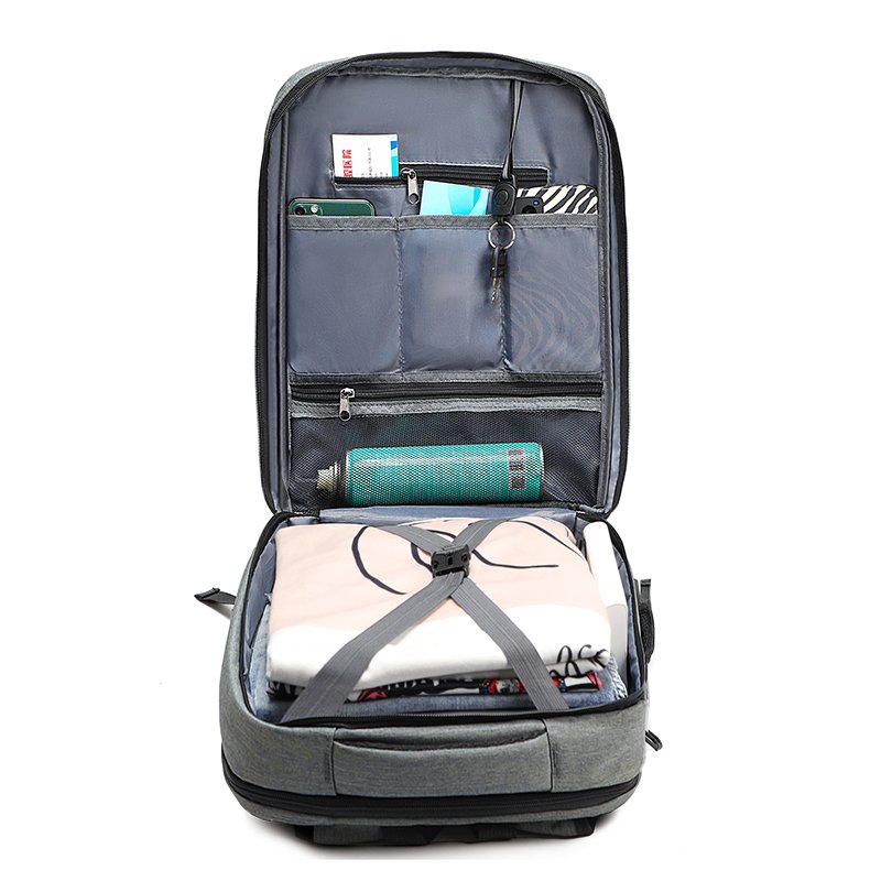 New trendy fashion polyester waterproof backpack high quality large capacity laptop backpack school backpack