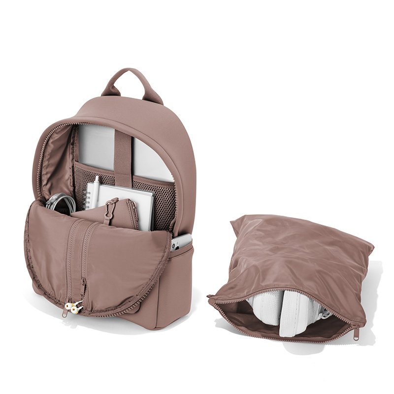 Custom Neoprene Laptop Bag Fashion Women Backpack Gym Travel Office School Women's Backpacks
