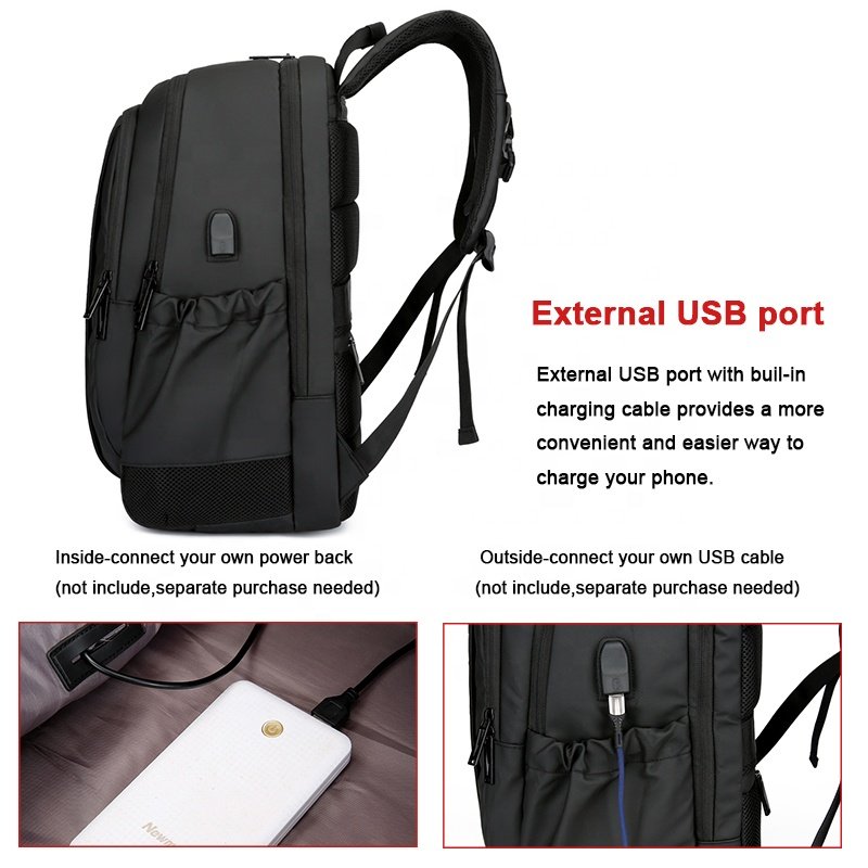 Custom Designer Mens Mochilas With USB Travel Business Laptop Backpack for Men,Business Laptop Backpack with usb Charge Port