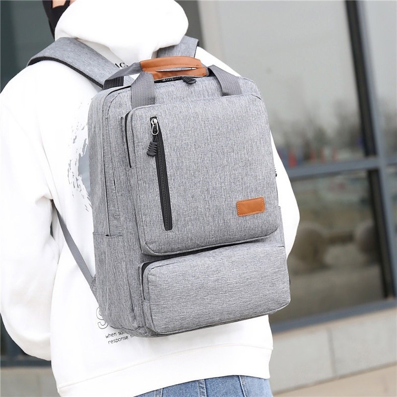 New ultralight shoulder recycled computer bag men's laptop backpack large capacity travel 20-35L high school students schoolbag