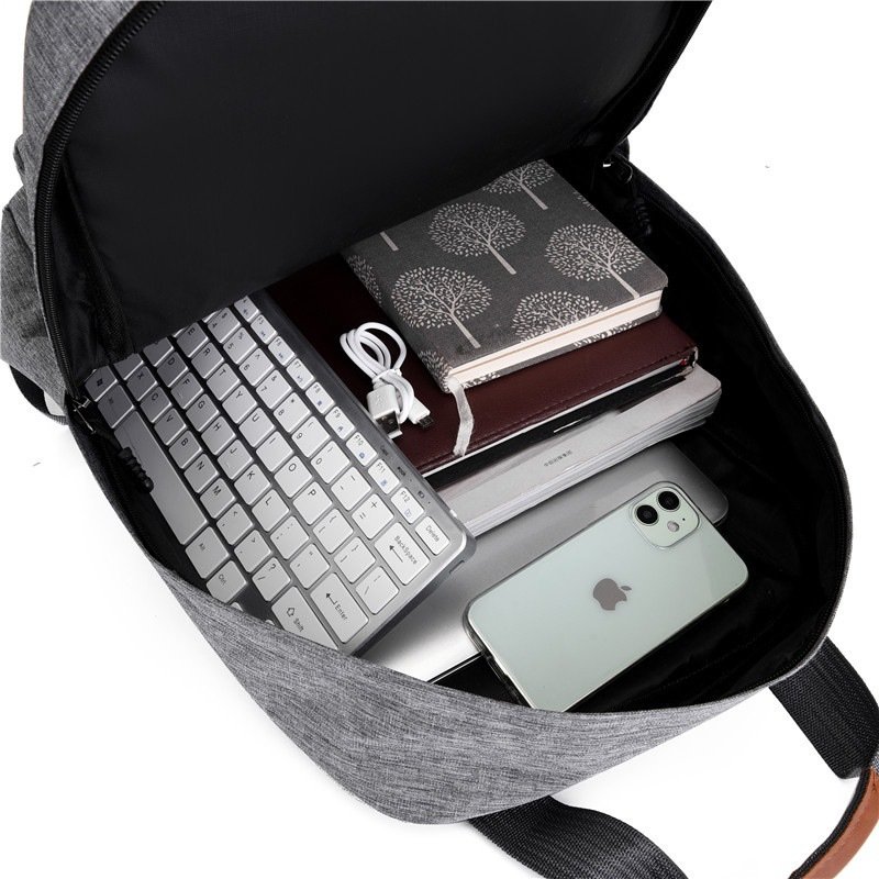 New ultralight shoulder recycled computer bag men's laptop backpack large capacity travel 20-35L high school students schoolbag