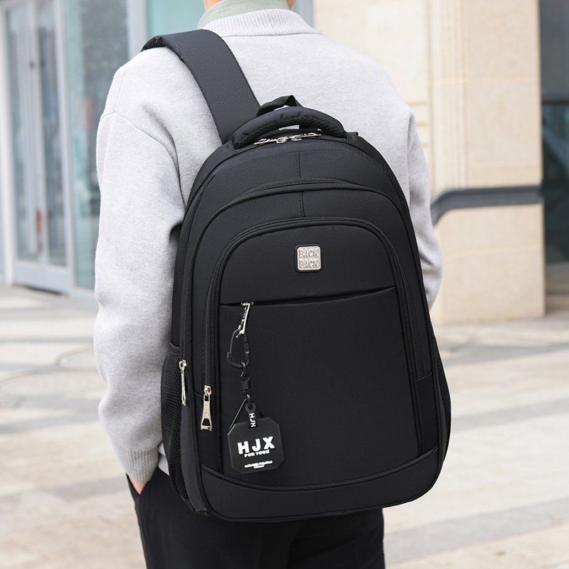 New Simple backpack Men's Casual Travel Bag Computer backpack Lightweight Student Schoolbag Wholesale 9226-6