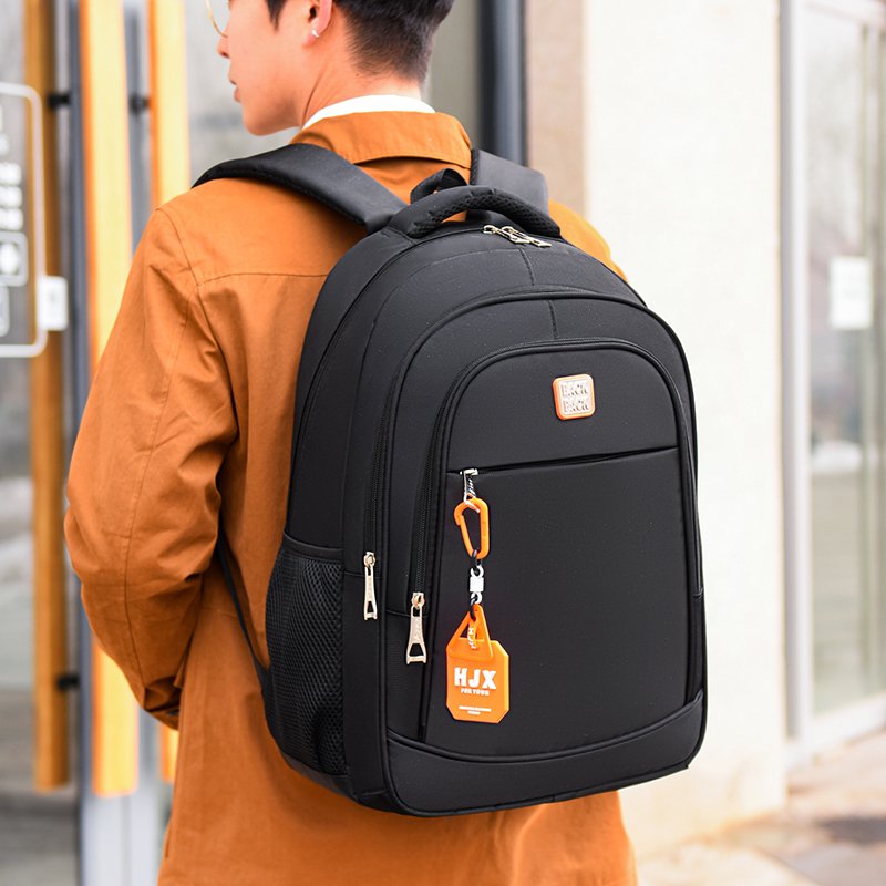 New Simple backpack Men's Casual Travel Bag Computer backpack Lightweight Student Schoolbag Wholesale 9226-6