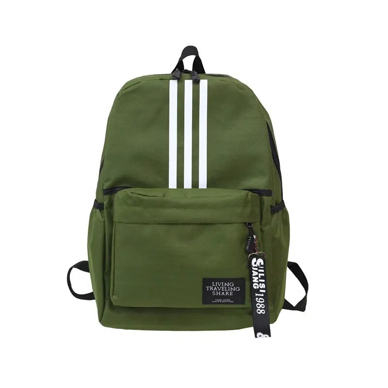 Backpack Canvas Large Capacity Student Fashion Small Fresh Backpack Trend Korean Edition Student Schoolbag