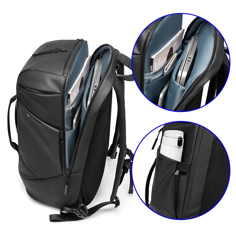 Multifunction Smart Backpack Mens Business Laptop Backpacks Large Capacity Backpack With Custom Logo