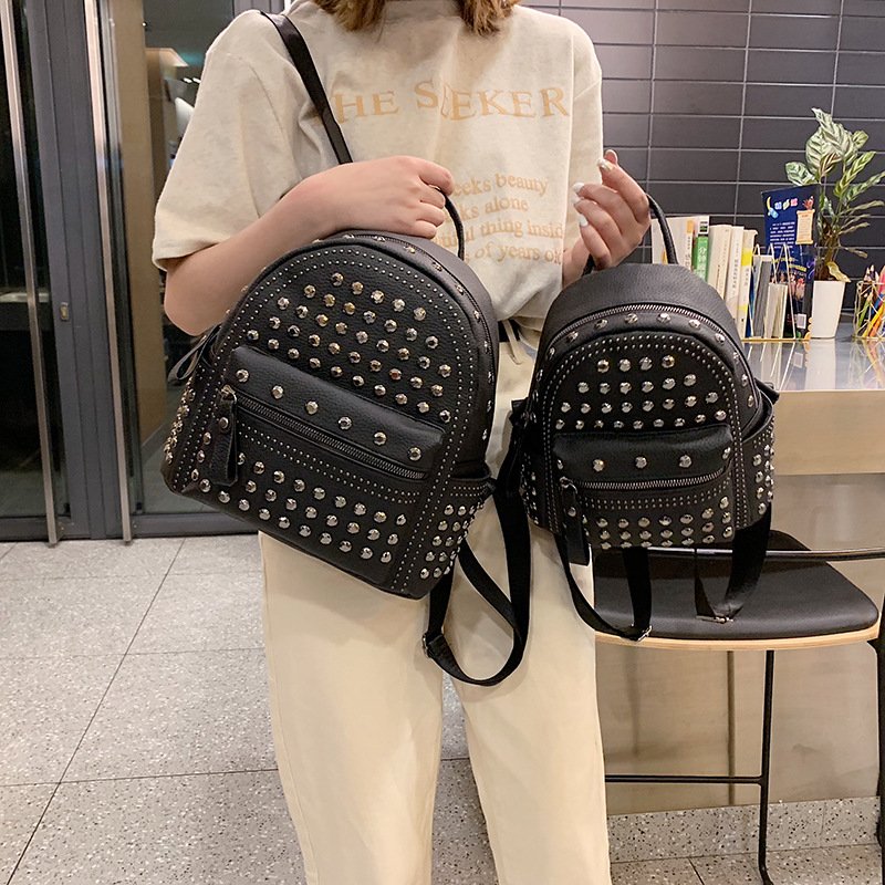 New Designer Korean fashion leisure woman bag PU leather hand bag Woman backpack sacs a main femme 2023