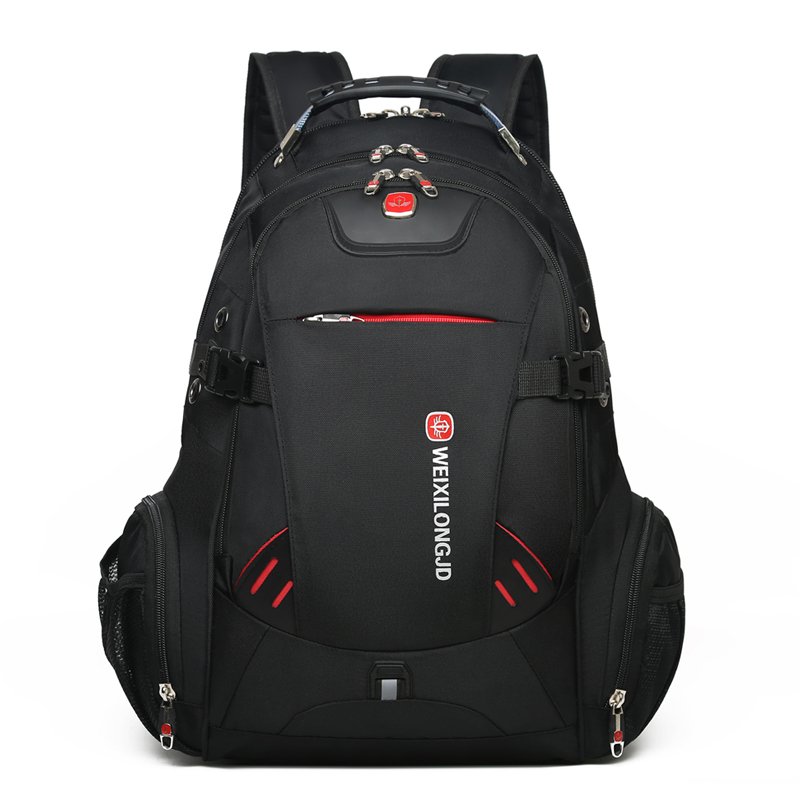 waterproof 1680 D hard handle password lock 17 large capacity business men travel outdoor custom laptop backpack