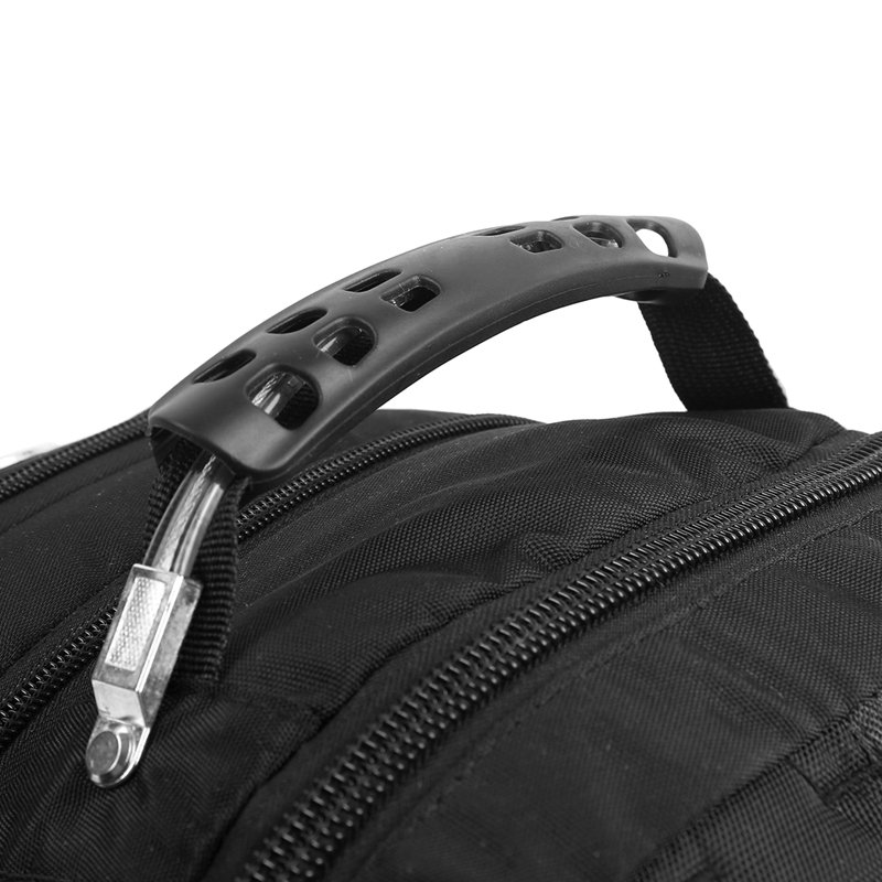 waterproof 1680 D hard handle password lock 17 large capacity business men travel outdoor custom laptop backpack