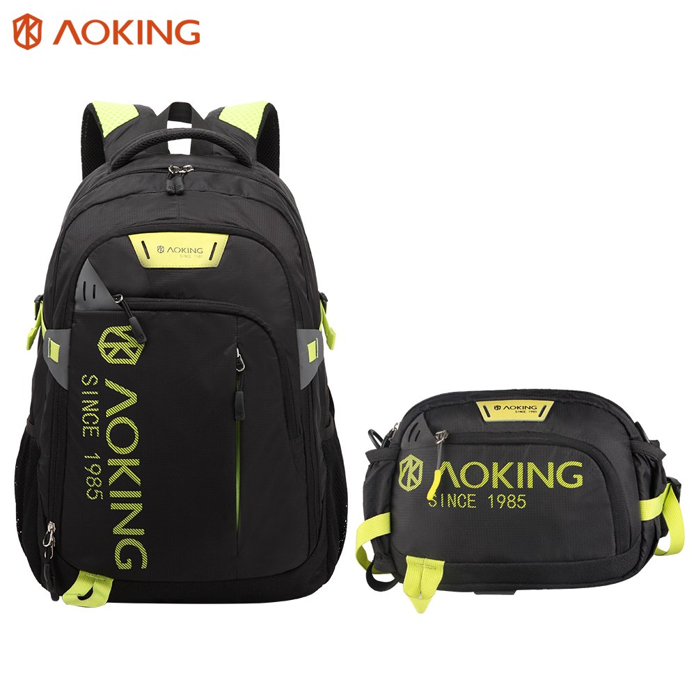 Multifunctional 31L large capacity Unisex School backpack waterproof nylon travel /sport laptop backpack